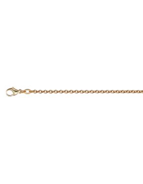 Kalevala ankarkedja blank brons 55/60cm 33070060