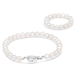 Dopsmycke armband med pärlor  KH-1valk/15+8cm main product photo
