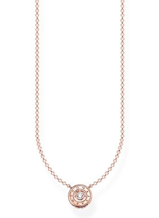 Thomas Sabo Sparkling circles rose halsband KE1881-416-14-L45v