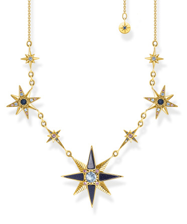 Thomas Sabo halsband Royalty stars gold KE2118-963-7-L45V