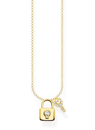 Thomas Sabo The Key to Happiness gold halsband KE2122-414-14-L45V