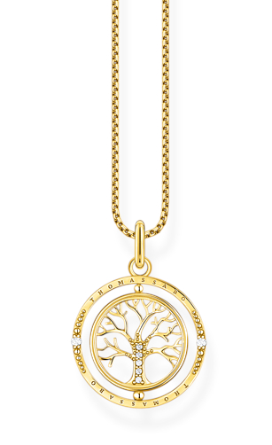 Thomas Sabo halsband Tree of Love gold KE2148-414-14-L45V