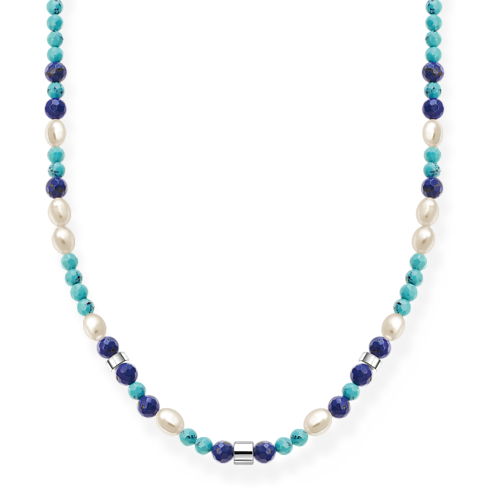 Thomas Sabo with blue stones and pearls halsband KE2162-775-7-L45V