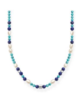 Thomas Sabo with blue stones and pearls halsband KE2162-775-7-L45V