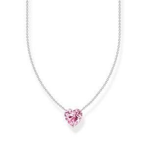 Thomas Sabo pink large heart pendant hjärthalsband KE2211-051-9-L45V main product photo