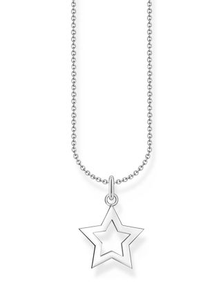 Thomas Sabo Star silver tähtihalsband KE2222-001-21-L45v