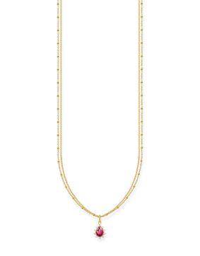 Thomas Sabo True Romance gold-plated Vintage Romance halsband KE2294-995-10-L45V