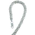 Armband kungslänk 925 Sterling Silver 7.3mm KING7.3/19