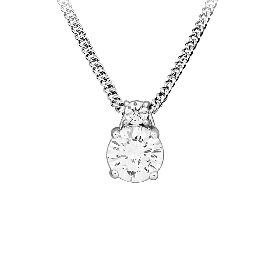 Lykken Casuals duo silverhalsband 45 cm