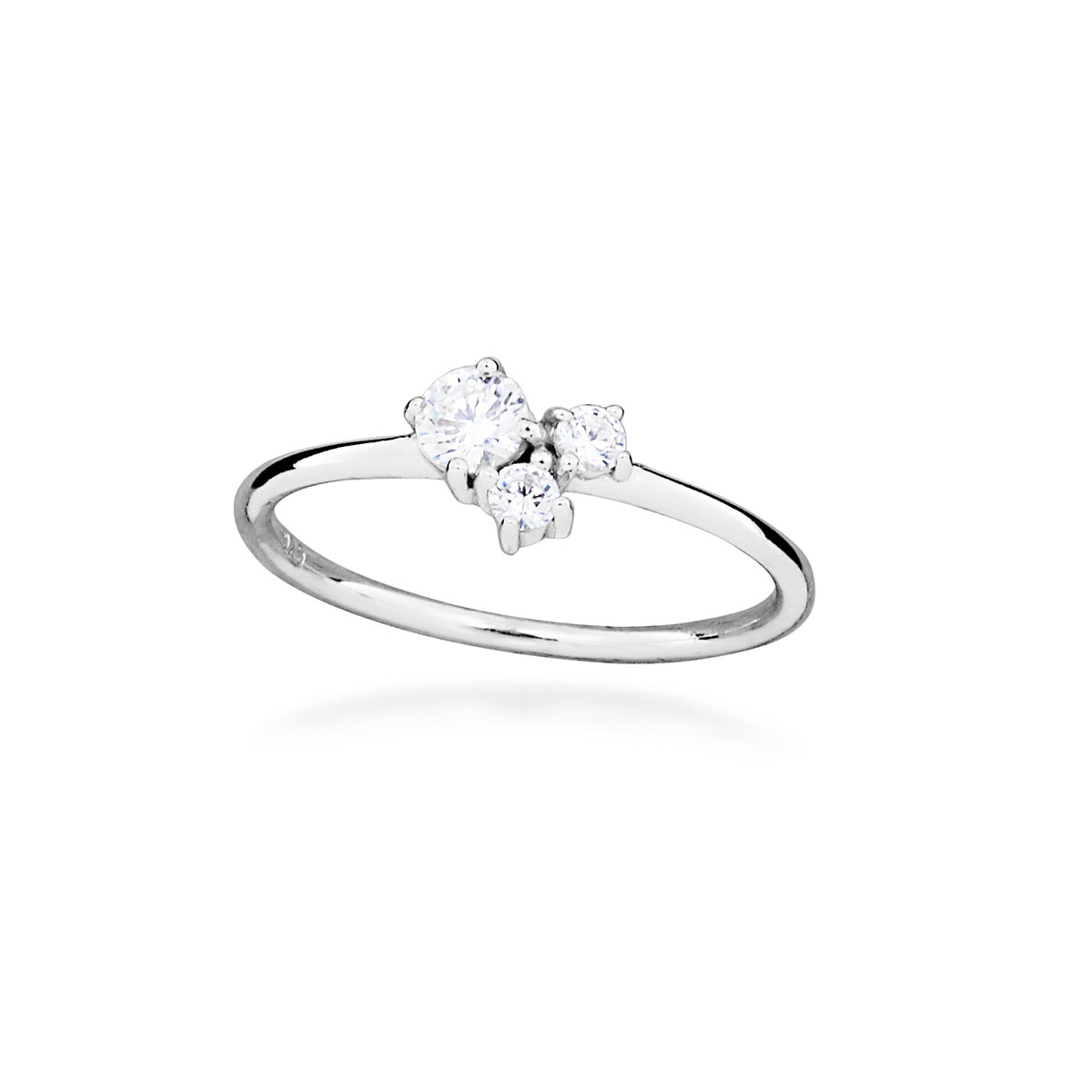 Lykken Casuals trestens silverring