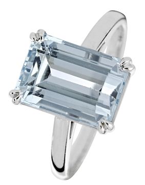 Kohinoor Juno akvamarinring 983A-617V