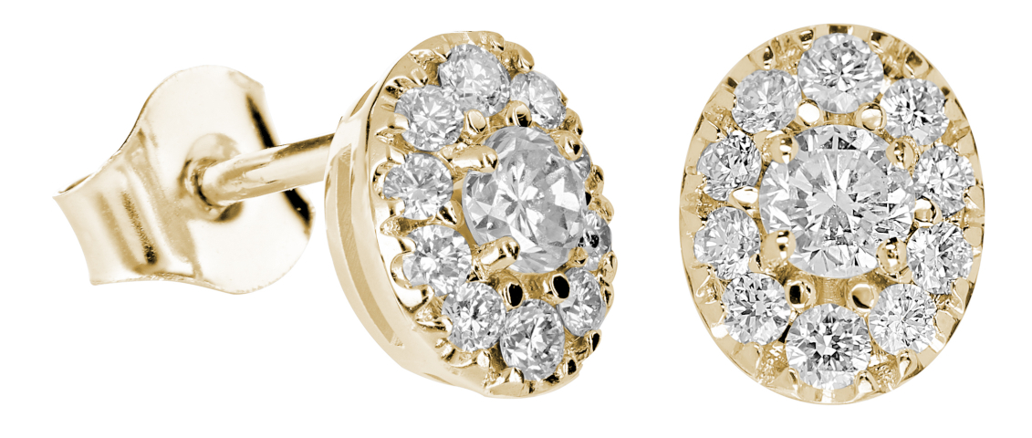 Kohinoor Olivia diamantörhängen 143-410K-44