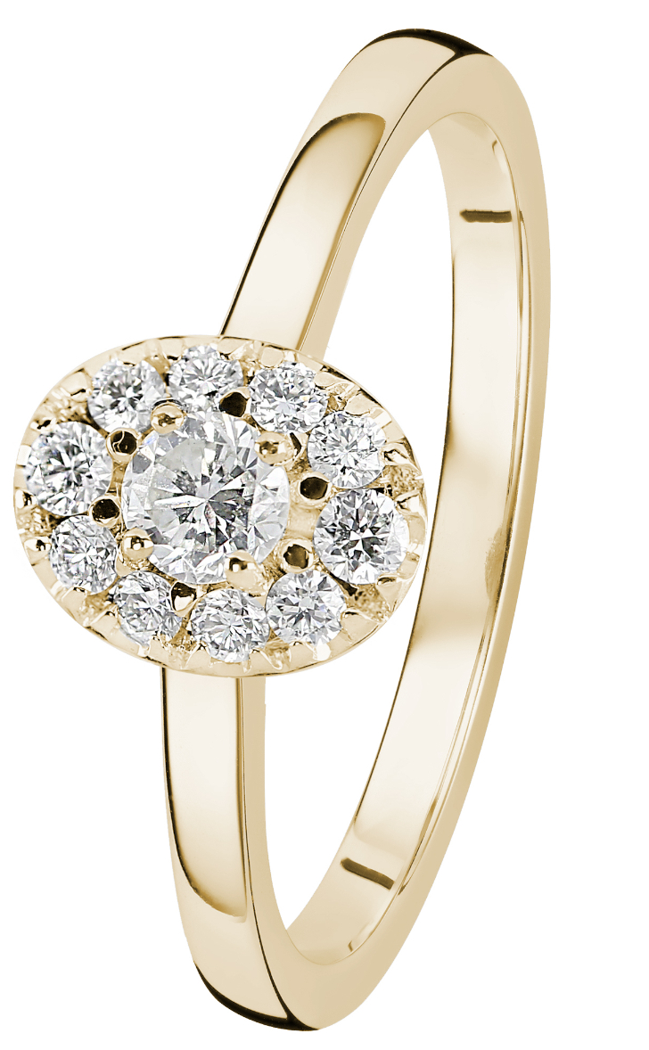 Kohinoor Olivia diamantring KK 033-410K-22-155