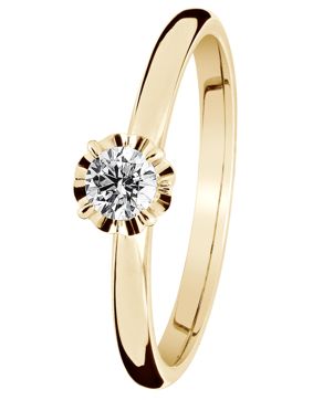 Kohinoor Vega diamantring guld 033-445-18