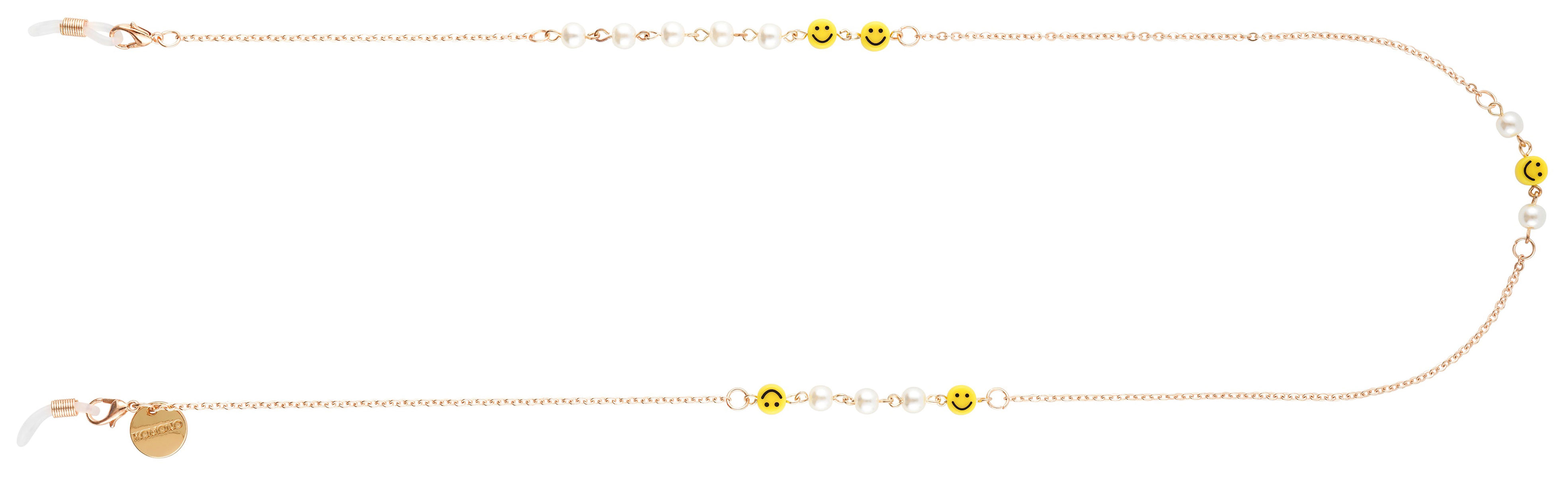 KOMONO Smiles Rose gold kedja för solglasögon