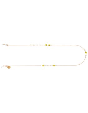 KOMONO Smiles Rose gold kedja för solglasögon