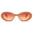KOMONO Ana Velvet coral solglasögon