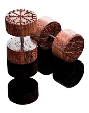 Northern Viking Jewelry Vegvisir örhängen NVJKK002