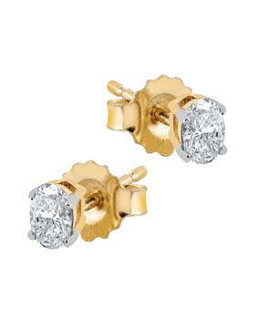 Midem Copenhagen diamantörhängen 0,25ct gulguld