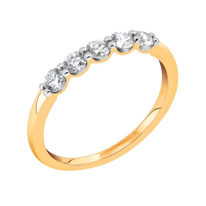 Midem London diamantring 0,50ct gulguld main product photo