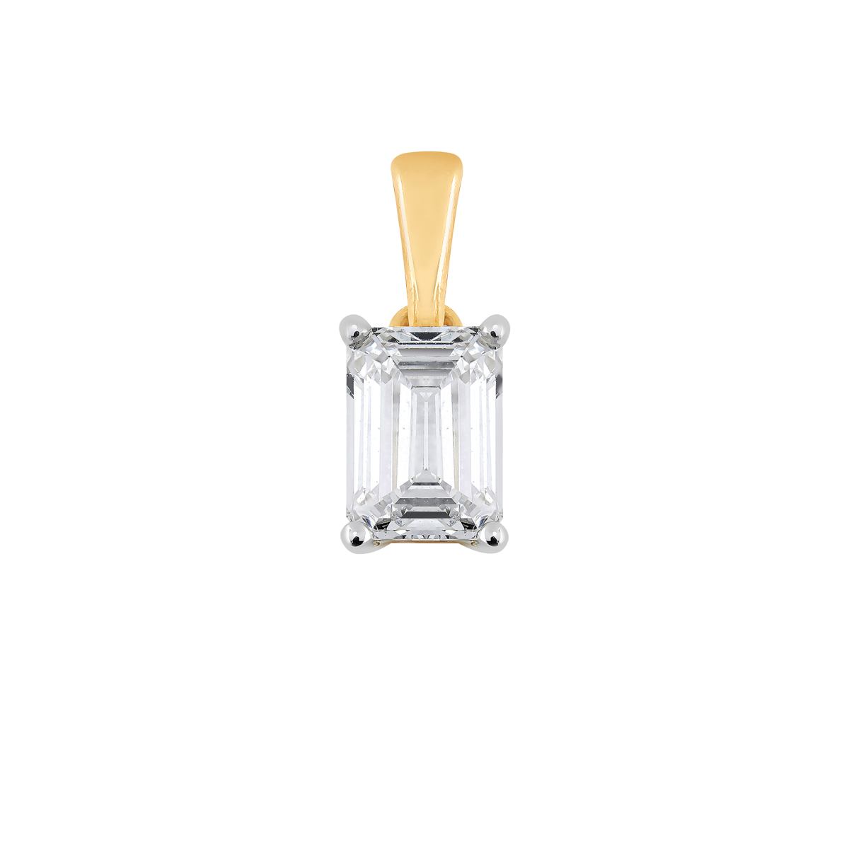 Midem Stockholm diamanthänge 0,50ct gulguld