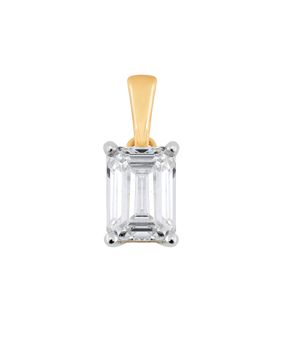 Midem Stockholm diamanthänge 0,75ct gulguld