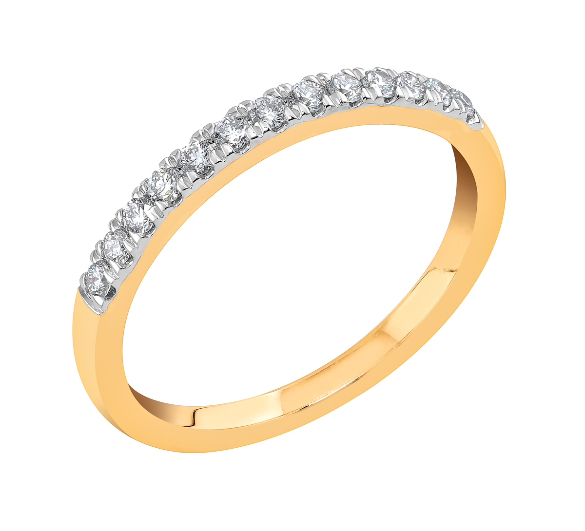 Midem Vienna diamantring 0,25ct gulguld