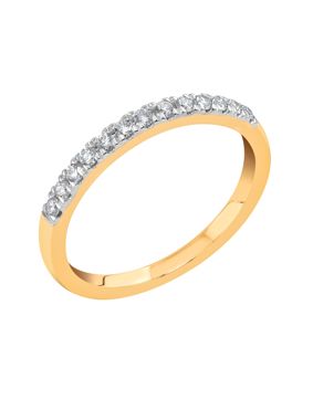 Midem Vienna diamantring 0,25ct gulguld