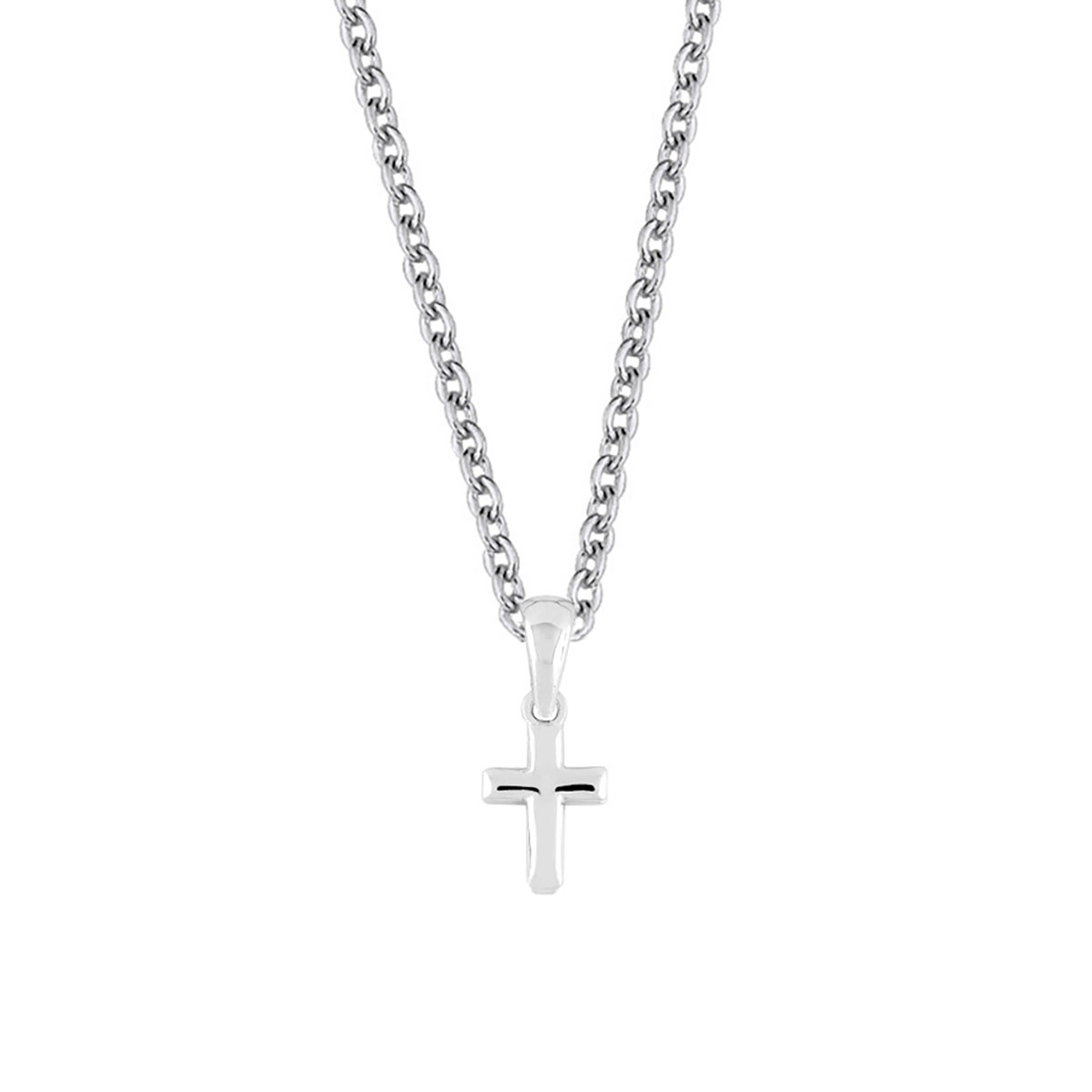 Lykka dopssmycke slät kors 38cm