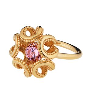Lumoava Alma ring förgylld L62251450000