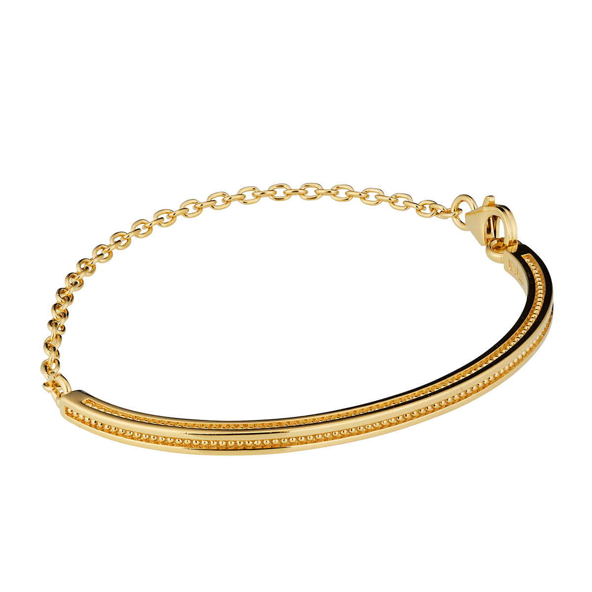 Lumoava Aina förgylld armring 68x3mm L63259700195