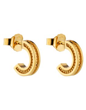 Lumoava Aina förgyllda örhängen (ringar) 3x12mm L64259700000