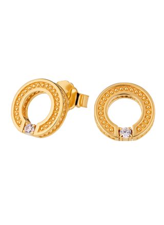 Lumoava Aina förgyllda örhängen cz L64259730000