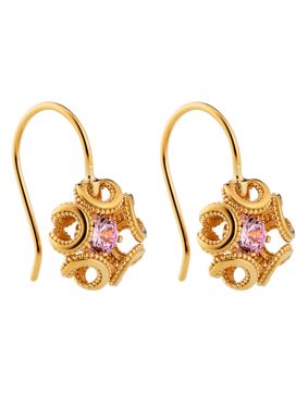 Lumoava Alma förgyllda örhängen 10x19mm L65251450000