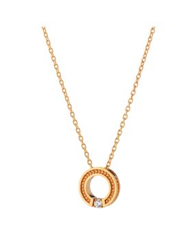 Lumoava Aina förgyllt halsband 45/50cm L66259730000