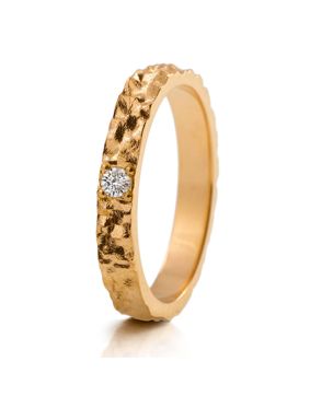 Lumoava Path diamantring gulguld L72211090000