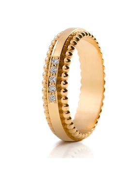 Lumoava Hearts diamantring gulguld L72213990000