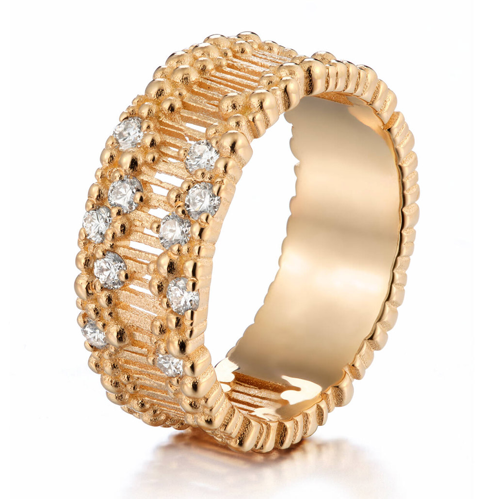 Lumoava Tiara diamantring gulguld L72241490000