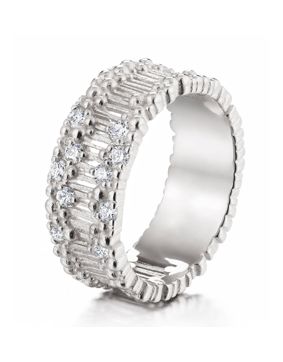 Lumoava Tiara diamantring vitguld L82241490000