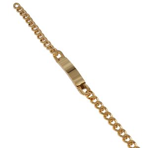 Bosie 7 mm armband pansar guld färgat PVD C-SBN-7G main product photo