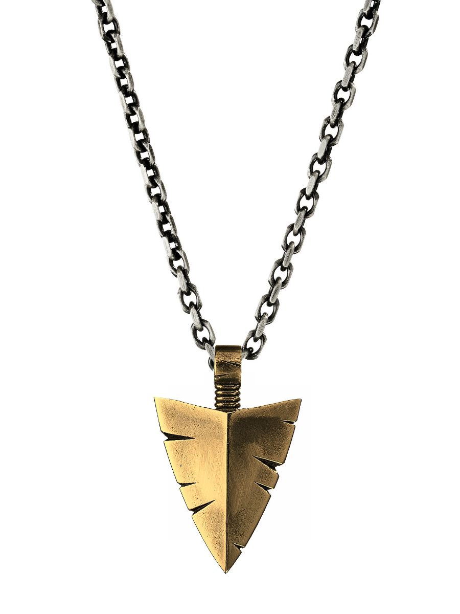 Lempikoru Hunter stort patinerat bronshalsband 22 507 00 550