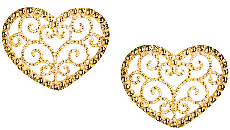 Lempikoru Heart örhängen 3306680000