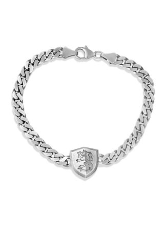 Lempikoru Patriot armband med platta 4550600210