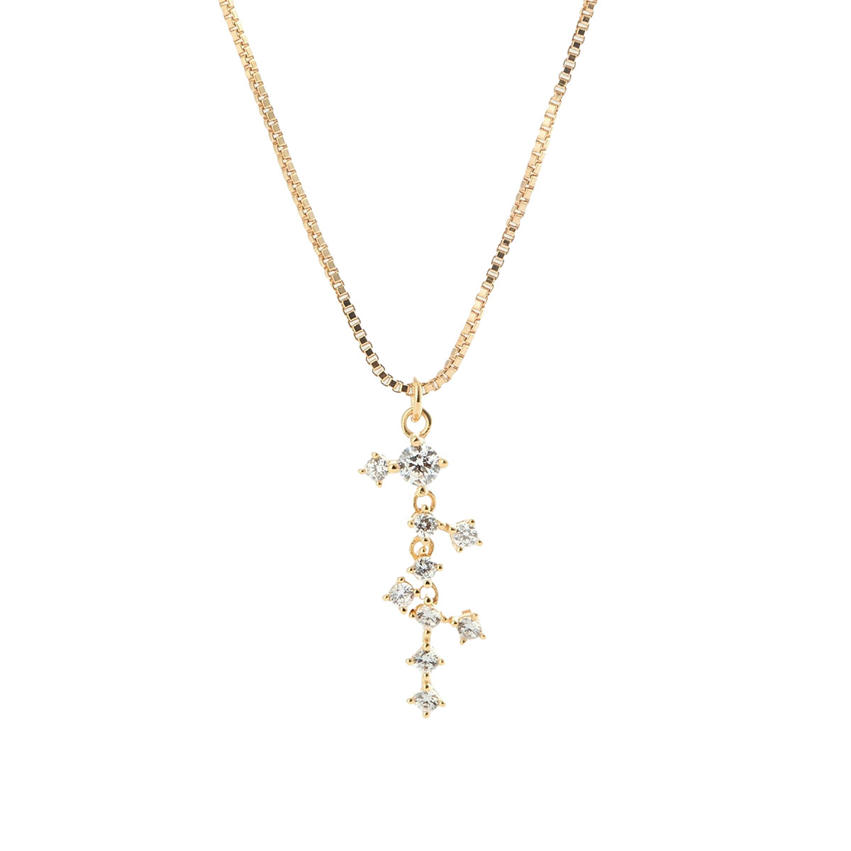 Sparv Light to Night halsband guldpläterat 3260101