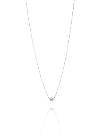 Efva Attling Love Bead halsband Silver green quartz 10-100-01569-4245