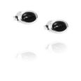 Efva Attling Love Bead örhängen Silver Onyx 12-100-01574-0000
