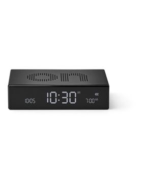 LEXON väckarklocka Flip Premium Svart