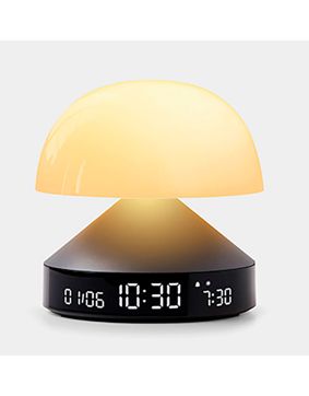 LEXON väckarklocka lampa MINA SUNRISE Gunmetall