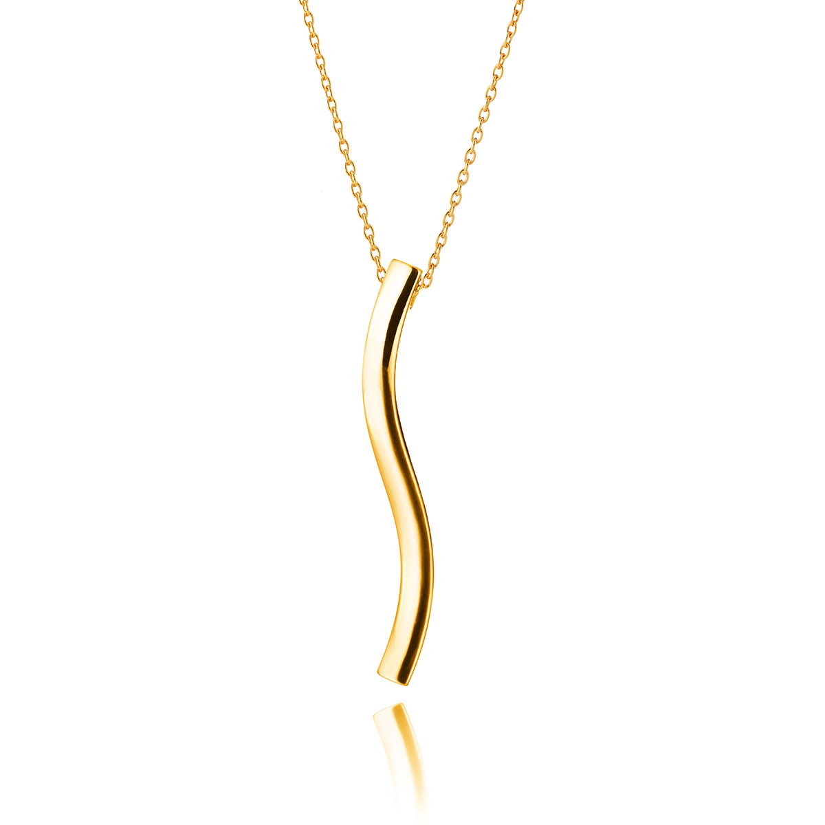 Lumoava Aaria förgyllt halsband L66260900085