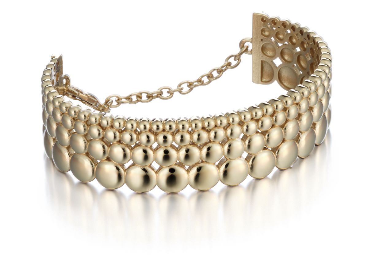 Lumoava time armband guldpläterat L63244200